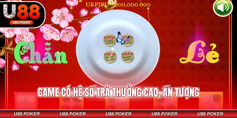 Xóc Đĩa Online U88 - Luật Và Hướng Dẫn Chơi Từ A Đến Z Game có hệ số trả thưởng cao, ấn tượng